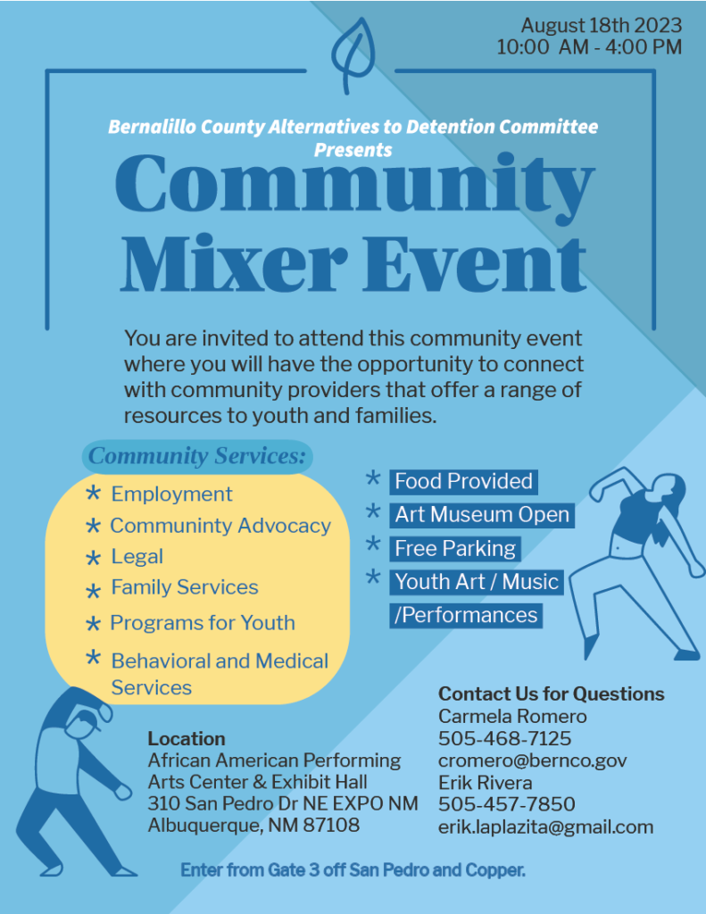 Juvenile Justice Mixer