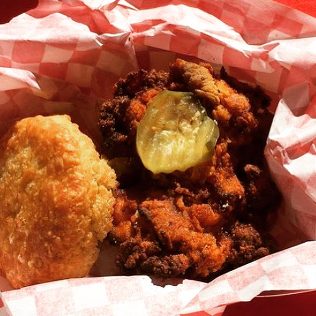 Biscuit Boy's biscuit sandwich