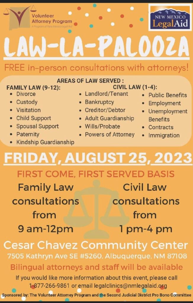 Law-La-Palooza legal aid clinic