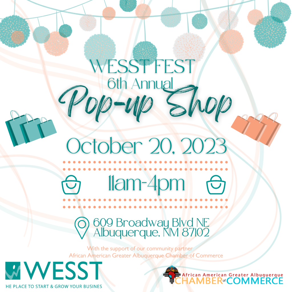 WESST Fest Pop-Up Shop