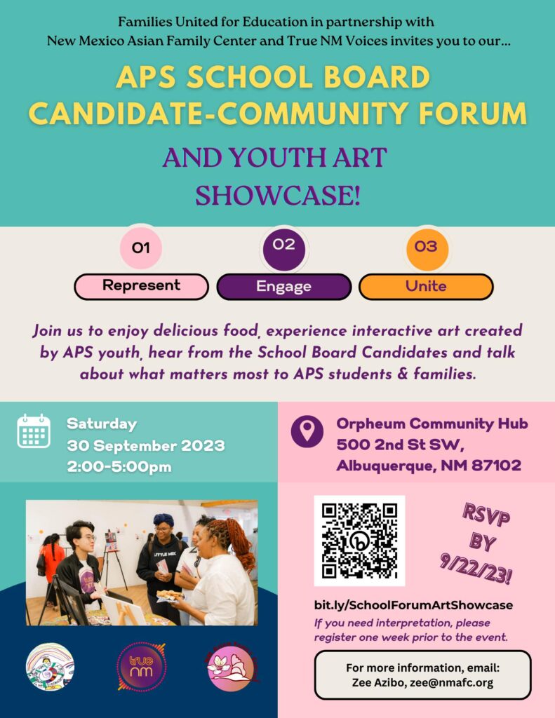 APS School Board Candidate-Community Forum