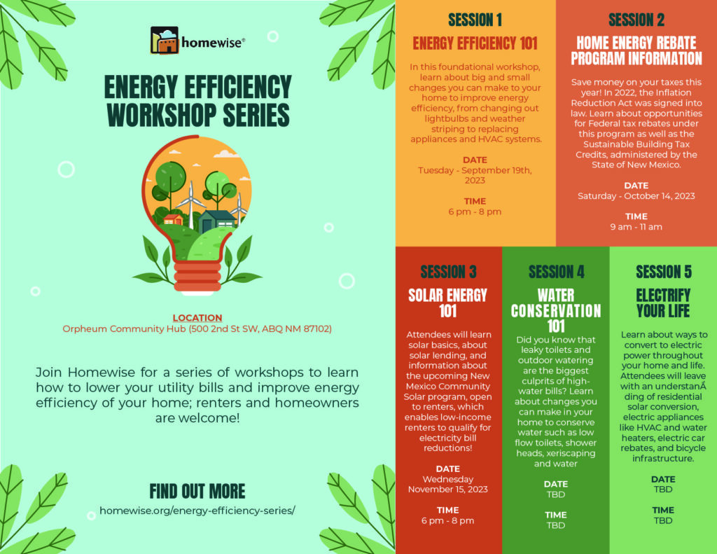 Energy Efficiency Workshop: Solar Energy