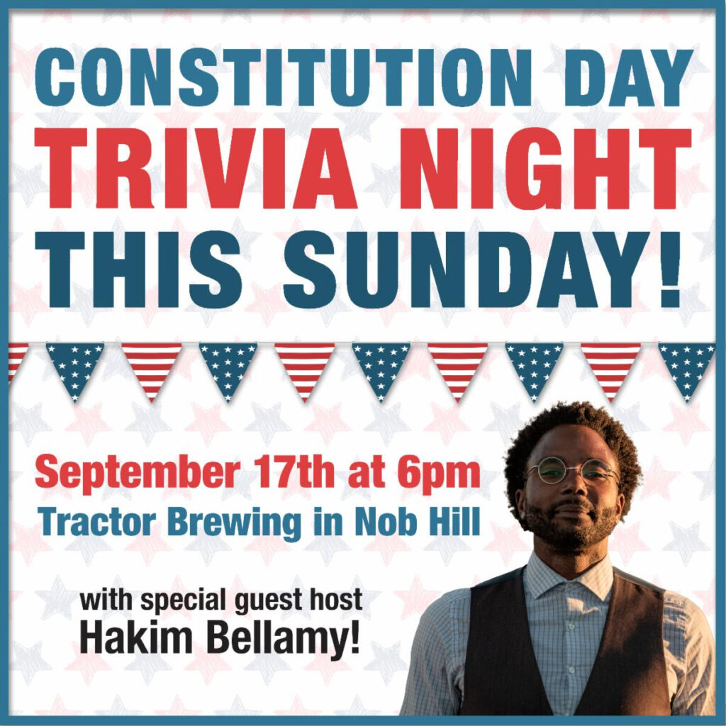 Constitution Day Trivia with Hakim Bellamy