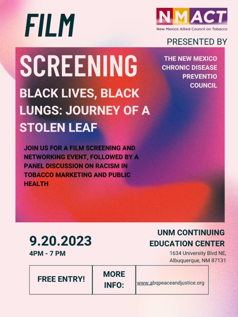 Black Lives, Black Lungs film screening
