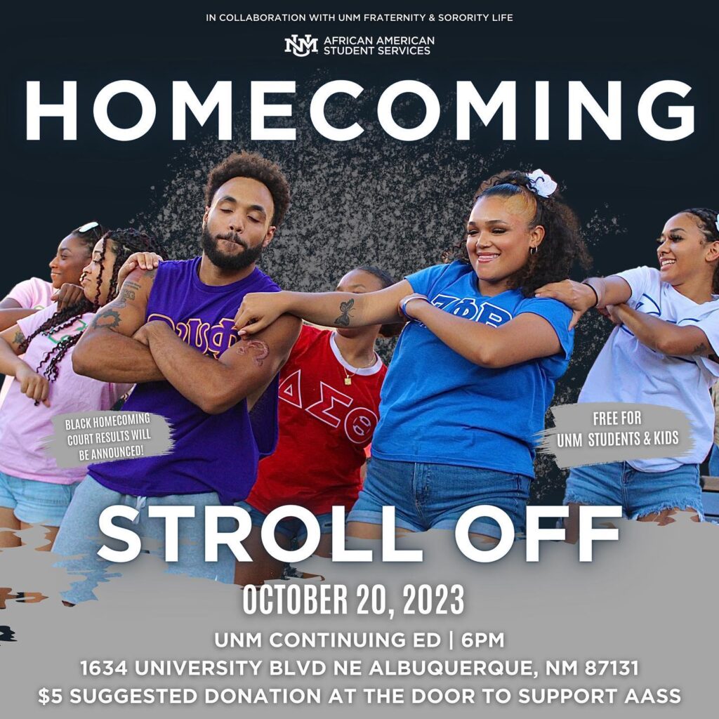 UNM Homecoming Stroll Off