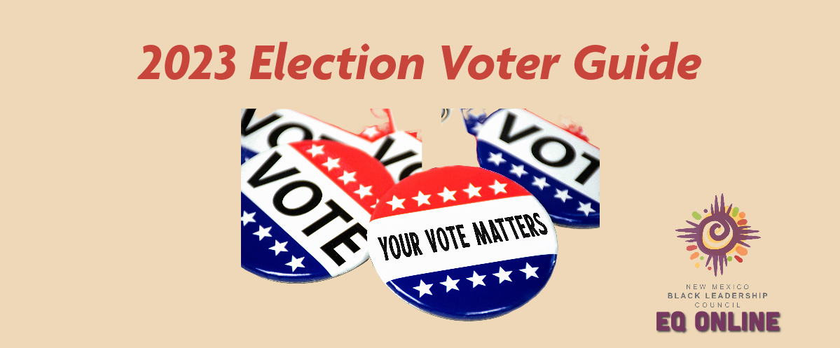 Vote in the New Mexico Local Election: The NMBLC 2023 Voter Guide - New ...