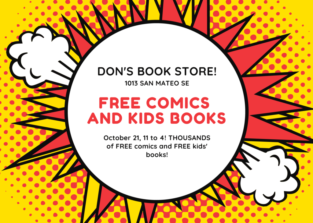 Don’s Book Store Free Comics and Kids Books
