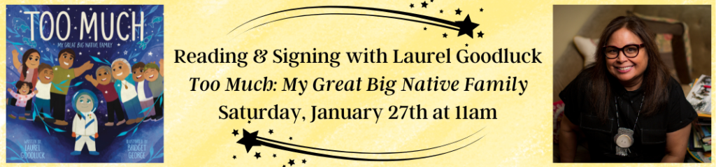 Local Author Laurel Goodluck: Too Much