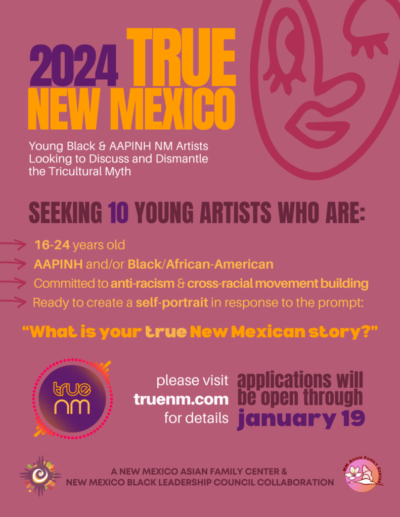 Application Deadline: True NM Youth Artists