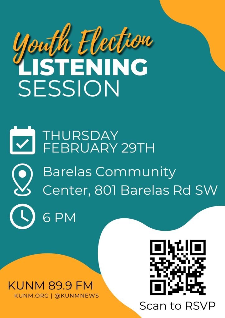 KUNM Youth Election Listening Session