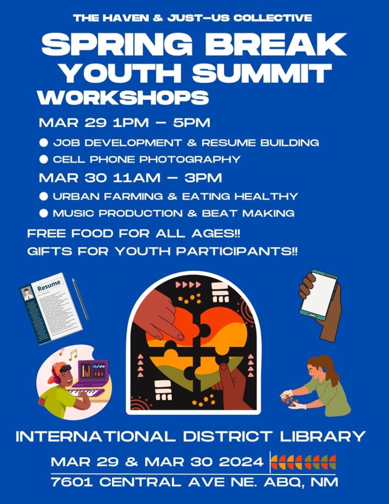 Spring Break Youth Summit Workshop