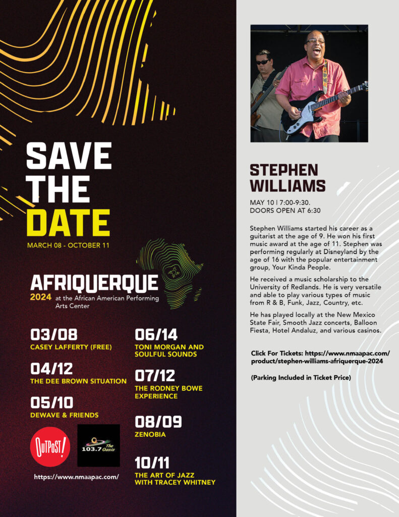 Afriquerque: Stephen “DeWave Peace” Williams