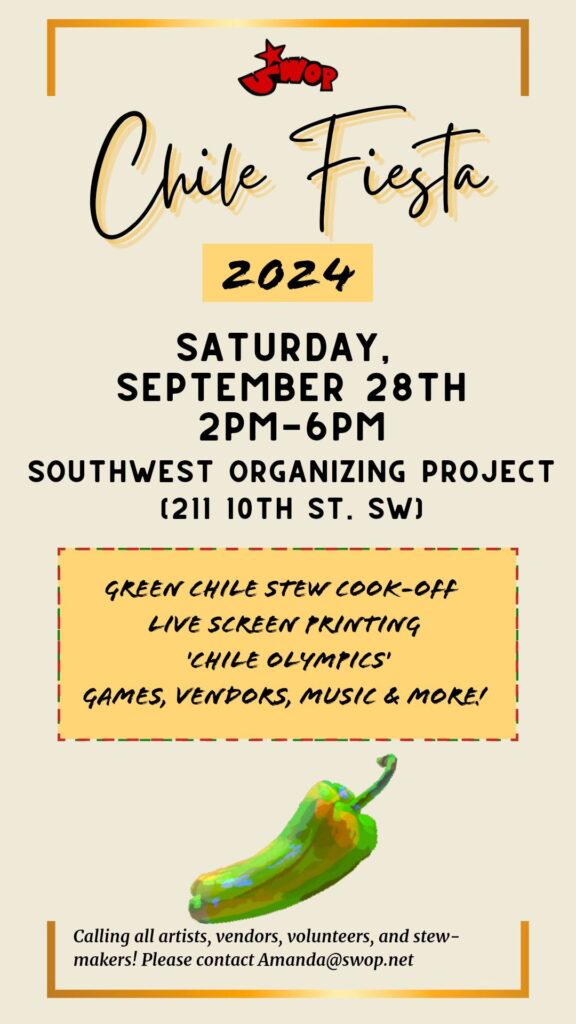 SWOP Chile Harvest Fiesta