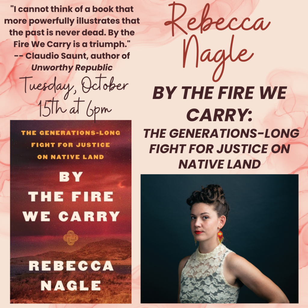 By the Fire We Carry Book Signing