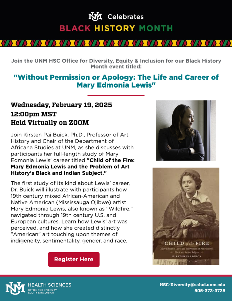 Without Permission or Apology: The Life and Career of Mary Edmonia Lewis