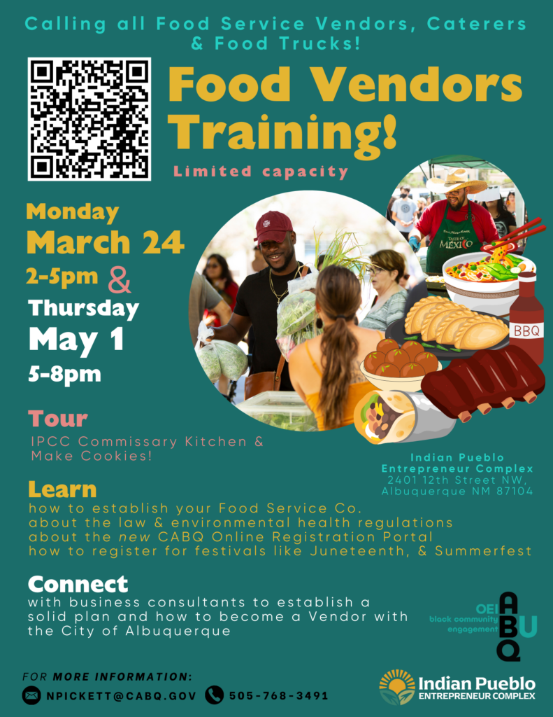 Food Service Vendor Training