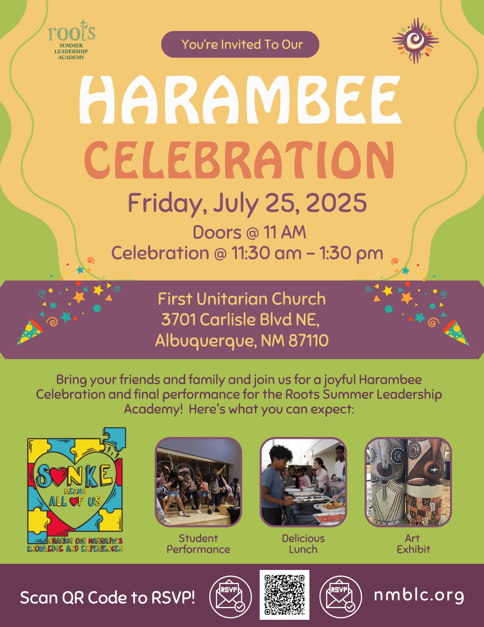 Roots Summer Leadership Academy Harambee Final Performance