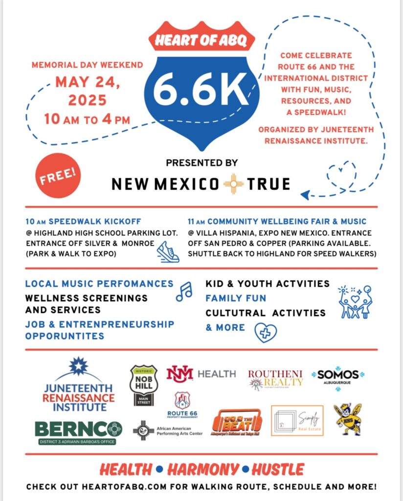 Heart of ABQ 6.6K Speedwalk and Celebration