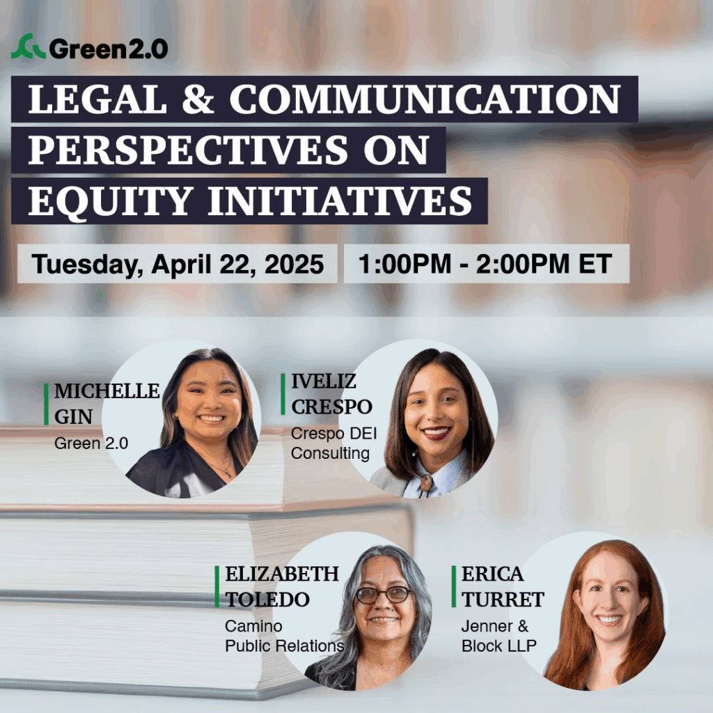 Legal and Communication Perspectives on Equity Initiatives