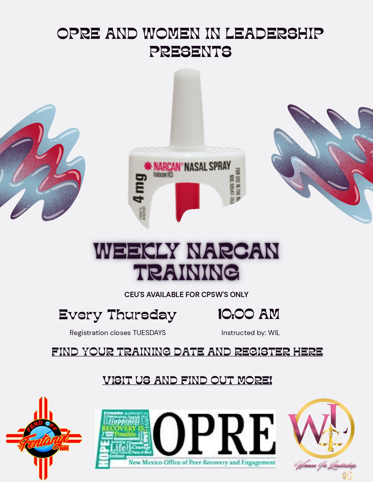 Weekly Narcan Training