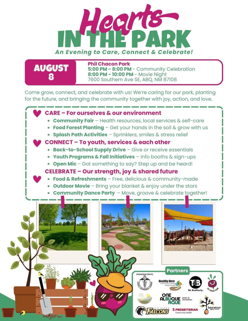 Hearts in the Park: Community Celebration & Movie Night