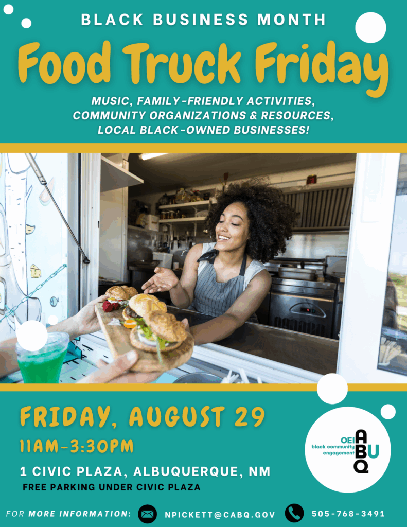 Black Business Month Food Truck Friday