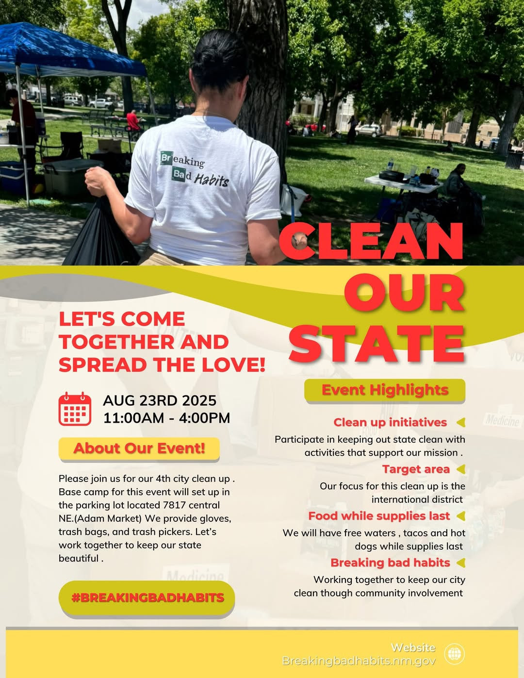 Breaking Bad Habits City Cleanup