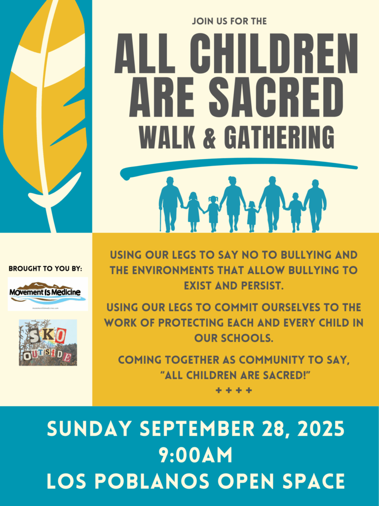 All Children Are Sacred Walk