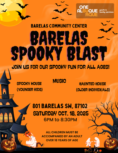 Barelas Spooky Blast haunted houses