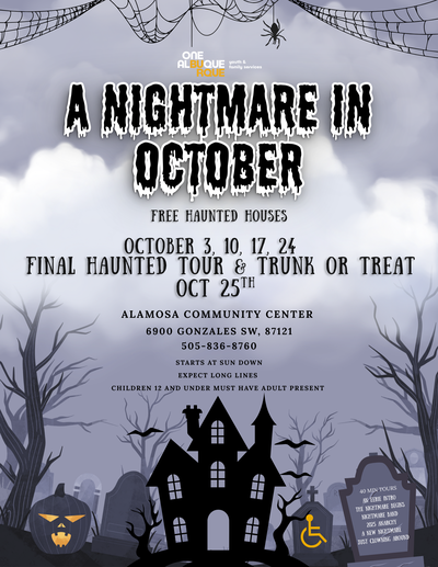 Nightmare in October FREE Haunted House