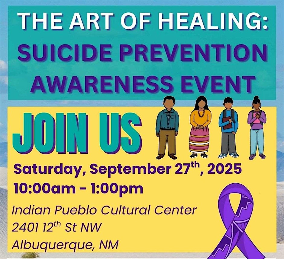The Art of Healing: Suicide Prevention Awareness Event