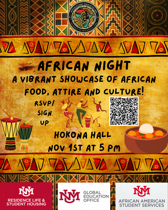 UNM Dept. of Africana Studies Africa Night