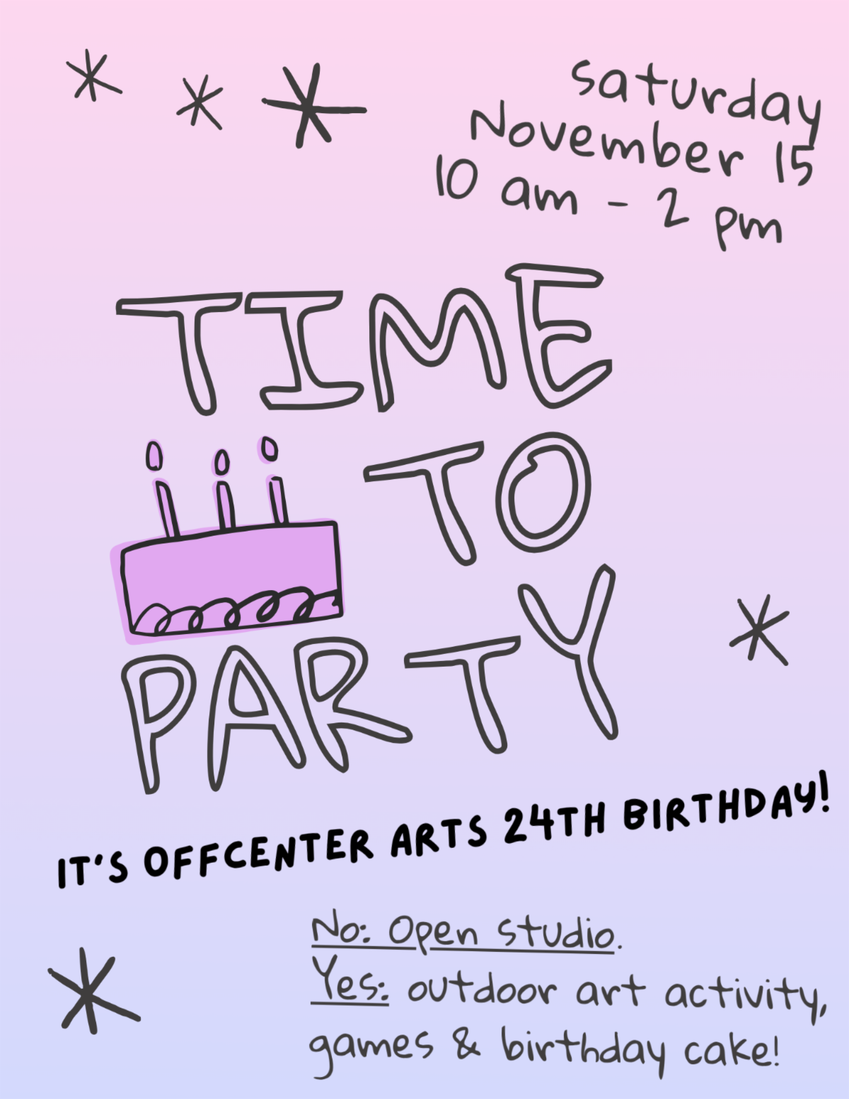 OffCenter Arts 24th Birthday Party