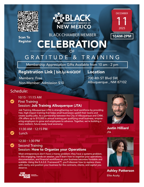 BCCNM Celebration of Gratitude and Training