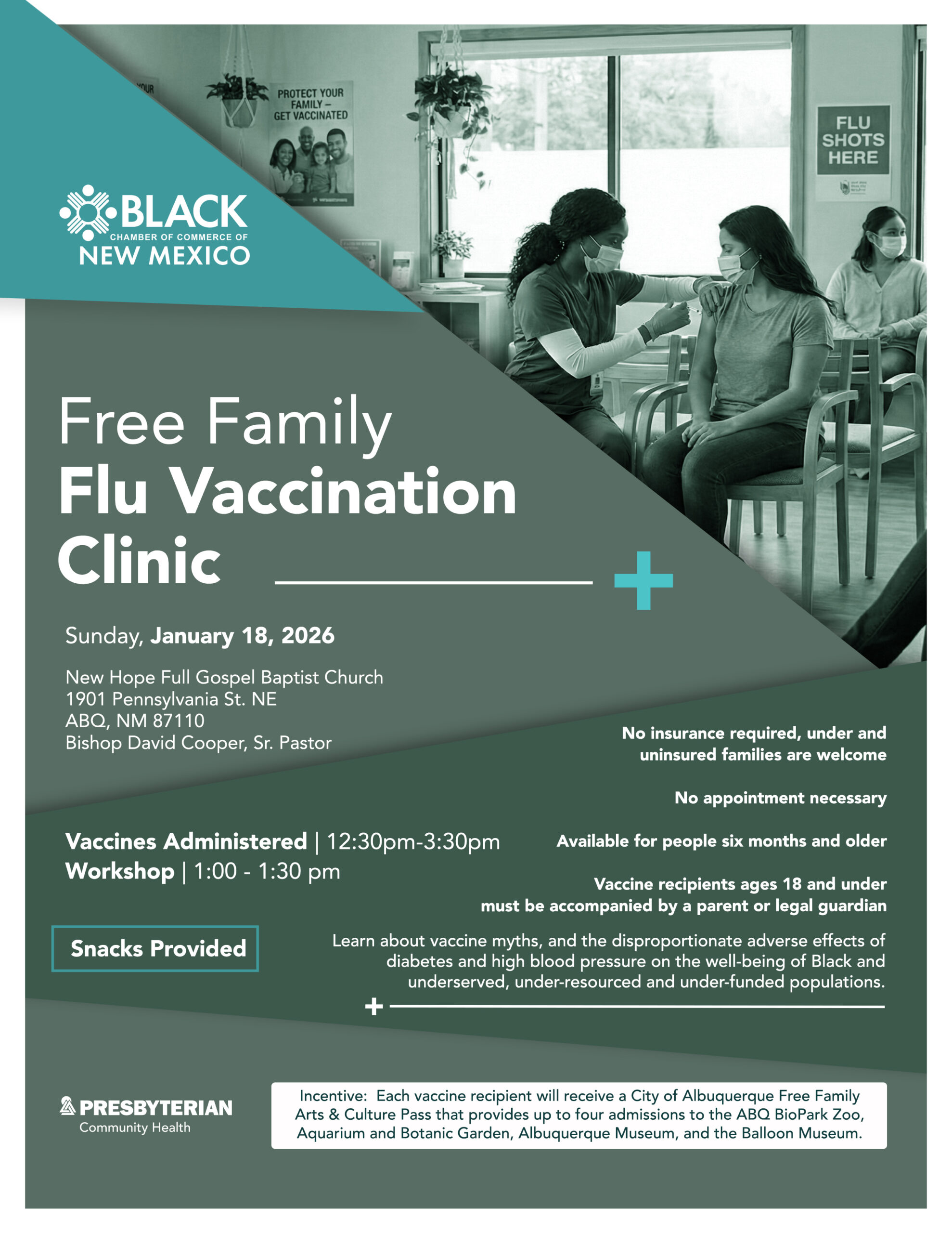 Free Family Flu Vaccine Clinic