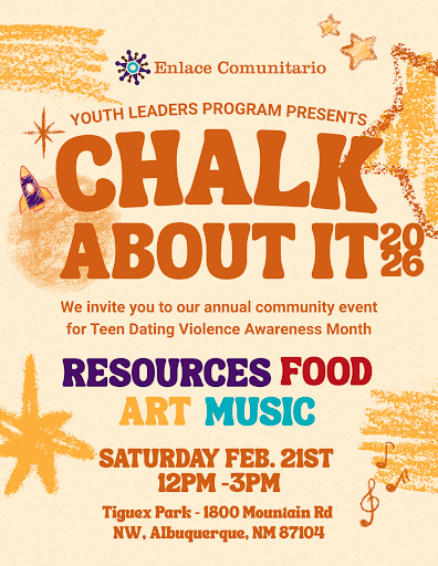 Chalk About It 2026: Teen Dating Violence Awareness