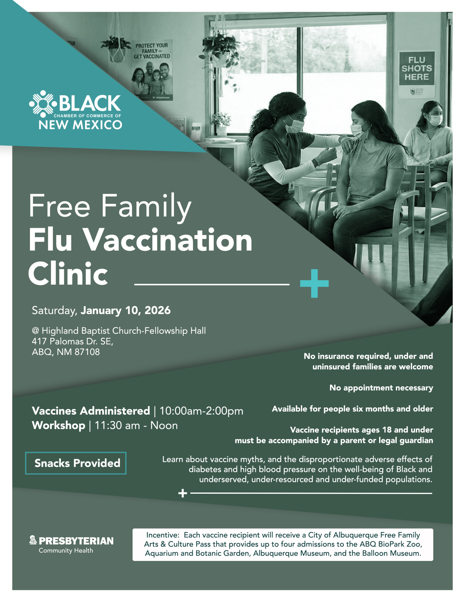 Free Family Flu Vaccine Clinic