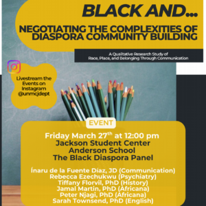 Black Diaspora Panel