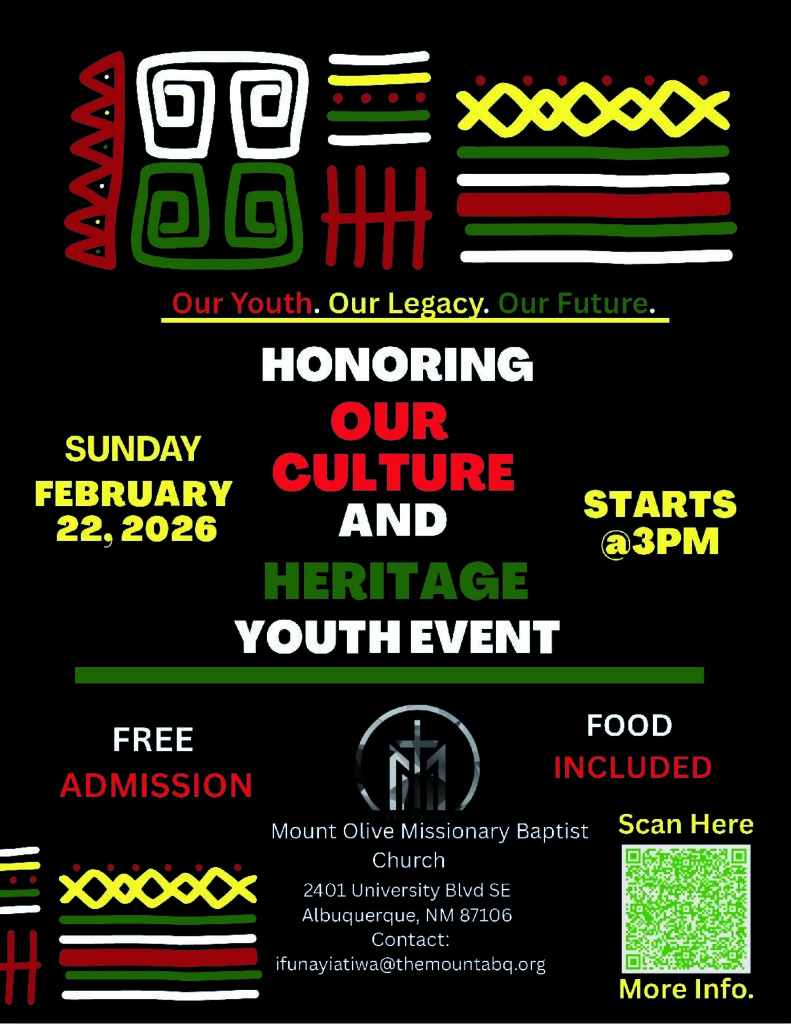 Honoring Our Heritage & Culture Youth Event