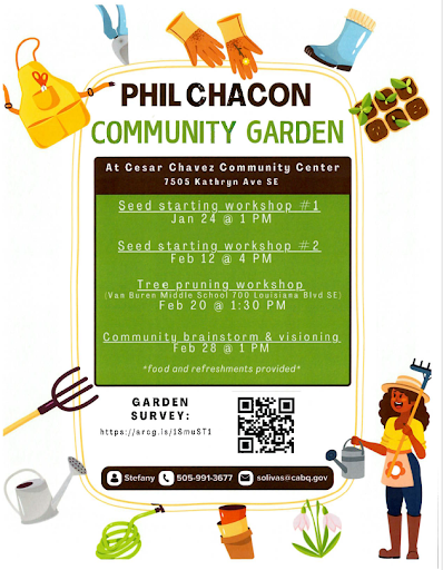 Community Gardening Workshop @ Phil Chacon