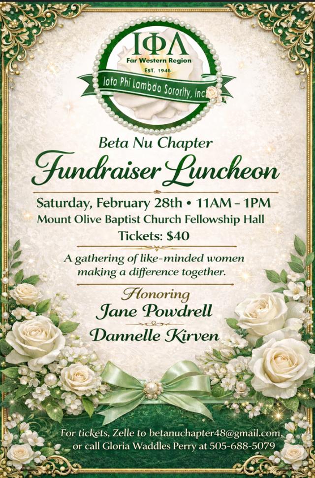 Iota Phi Lambda Fundraiser Luncheon