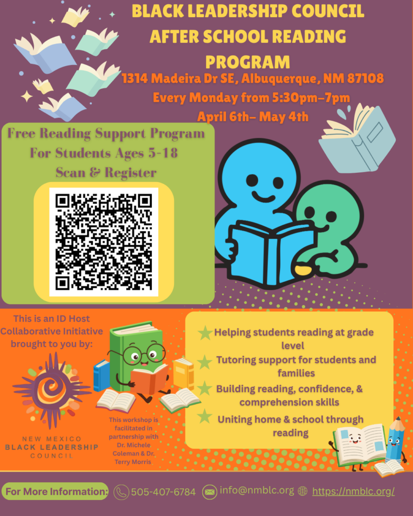 NMBLC After-School Reading Program