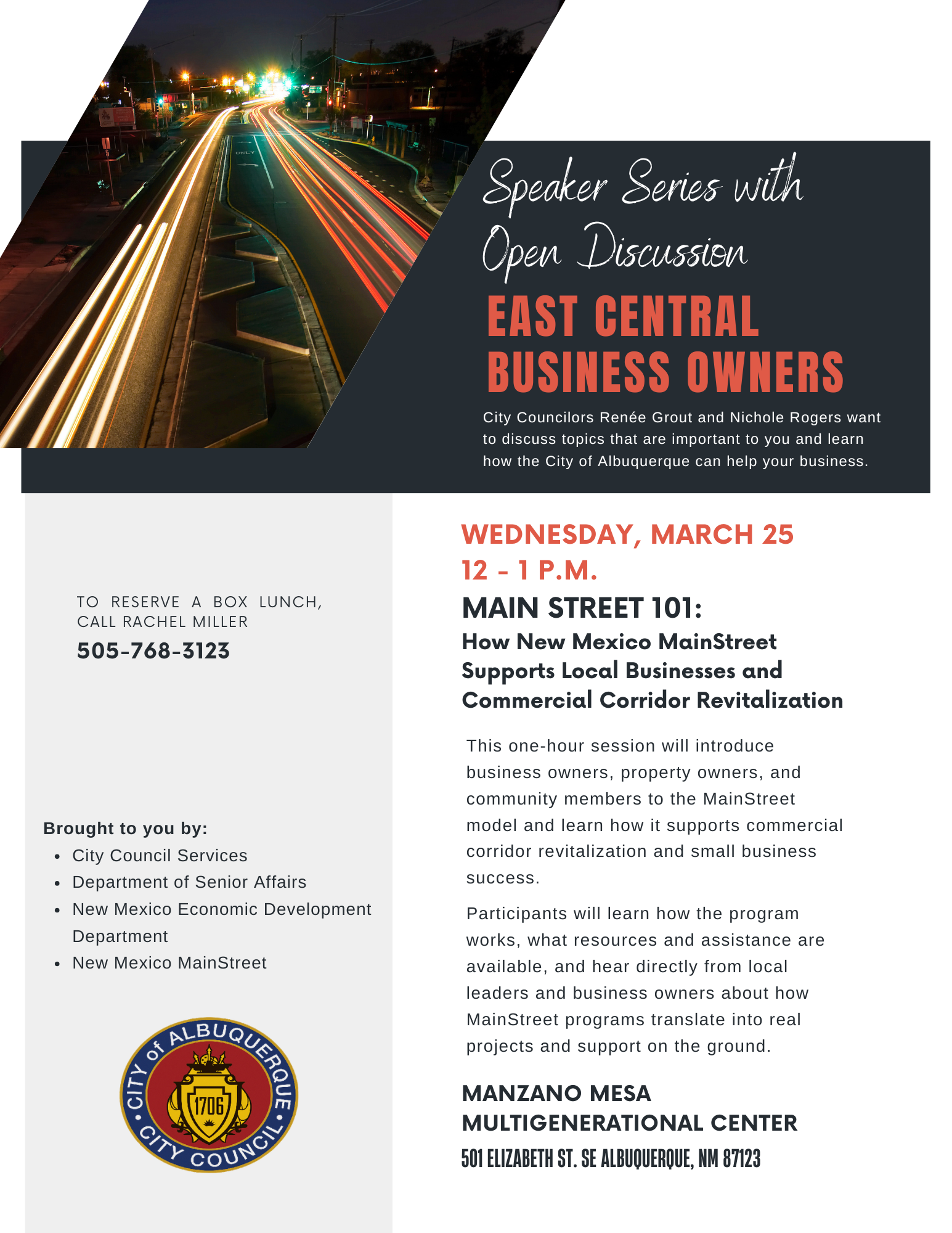 Main Street 101: East Central Business Owners