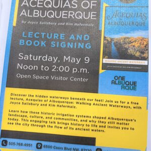 Acequias of Albuquerque Talk and Signing