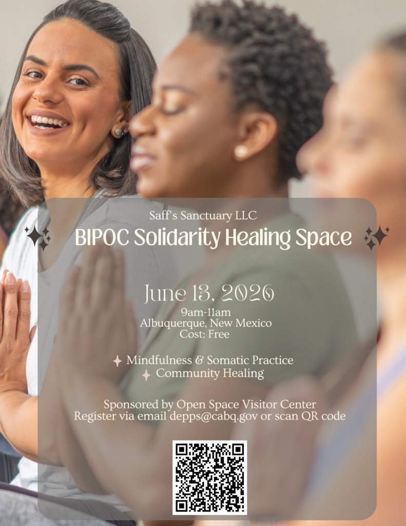BIPOC Solidarity Healing Space *FREE*
