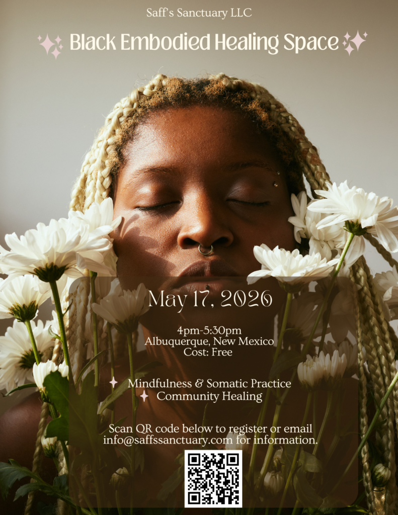 Black Embodied Healing Space