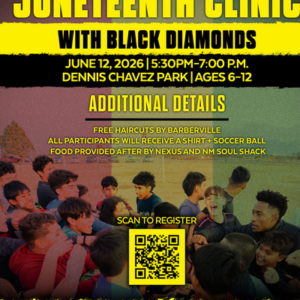 Juneteenth Soccer Clinic with Black Diamonds