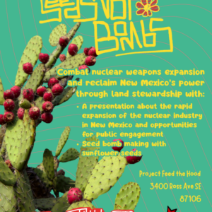 SWOP Seeds Not Bombs Workshop