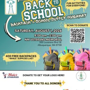 Back to School Backpack & School Supply Giveaway