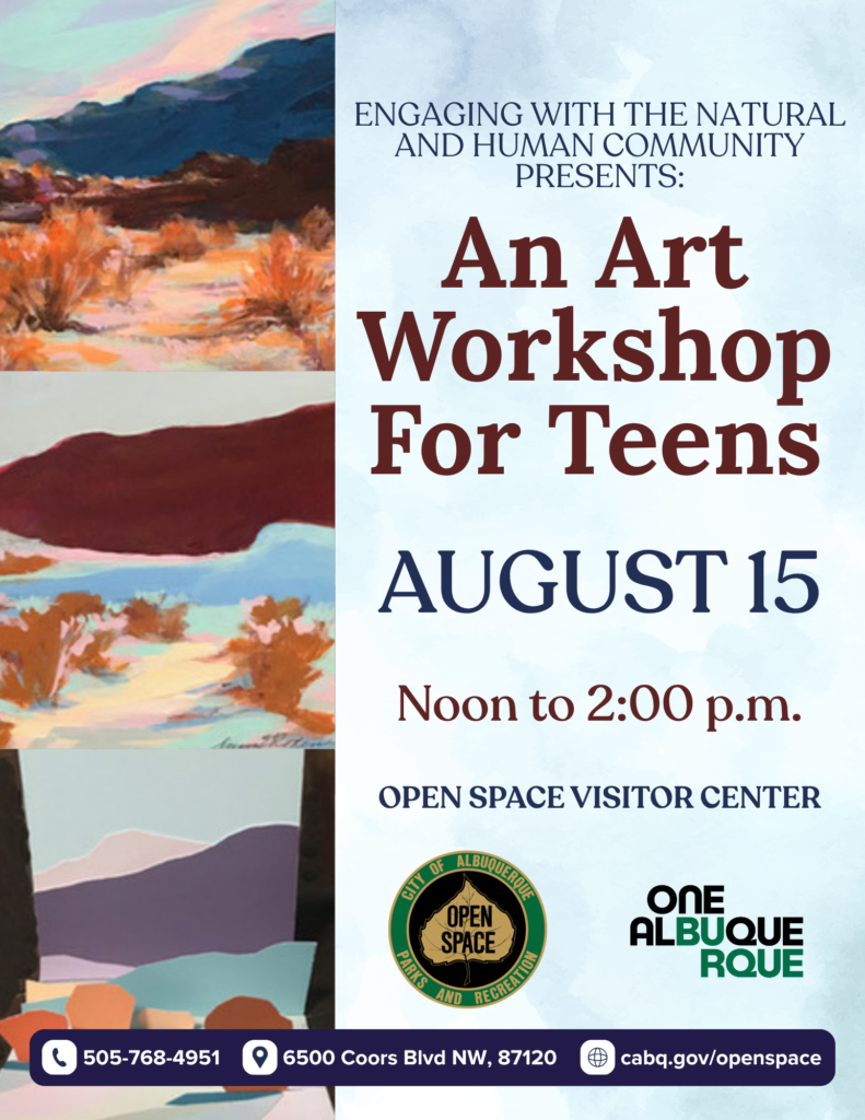 Open Space Art Workshop for Teens